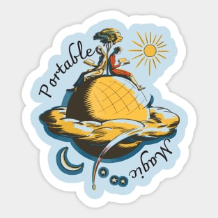 Reading is Portable Magic! Sticker